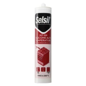 Silicone Alte Temperature Rosso 310ml